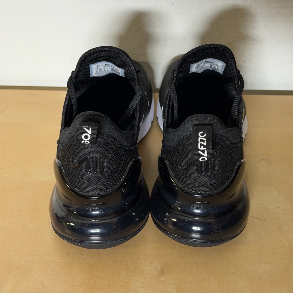 Nike Air Max 270 Golf Black White Sneakers CK6483-001 Men’s Size 8 - Picture 4 of 8